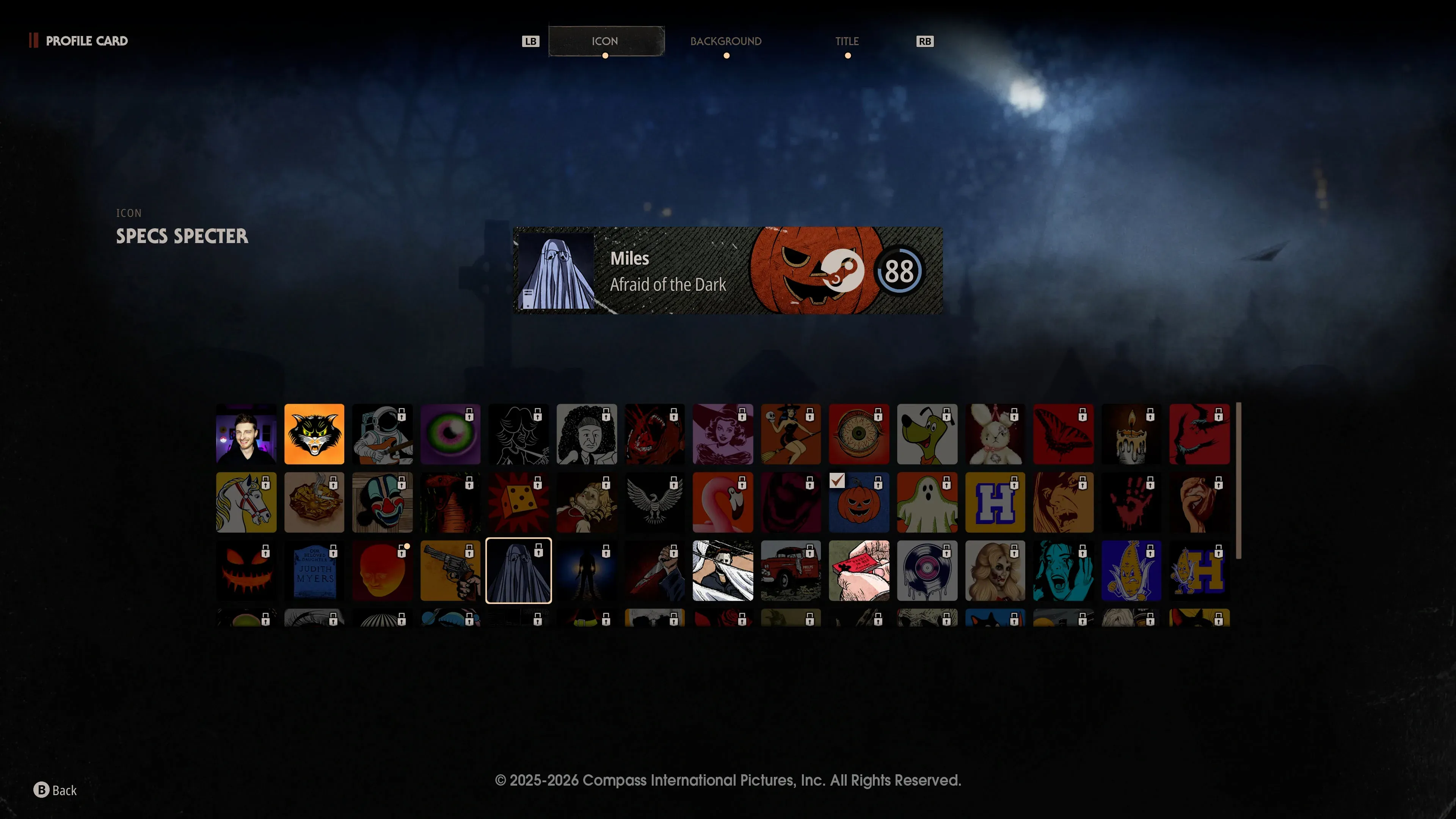 Halloween: The Game character customization scene for achievement planning
